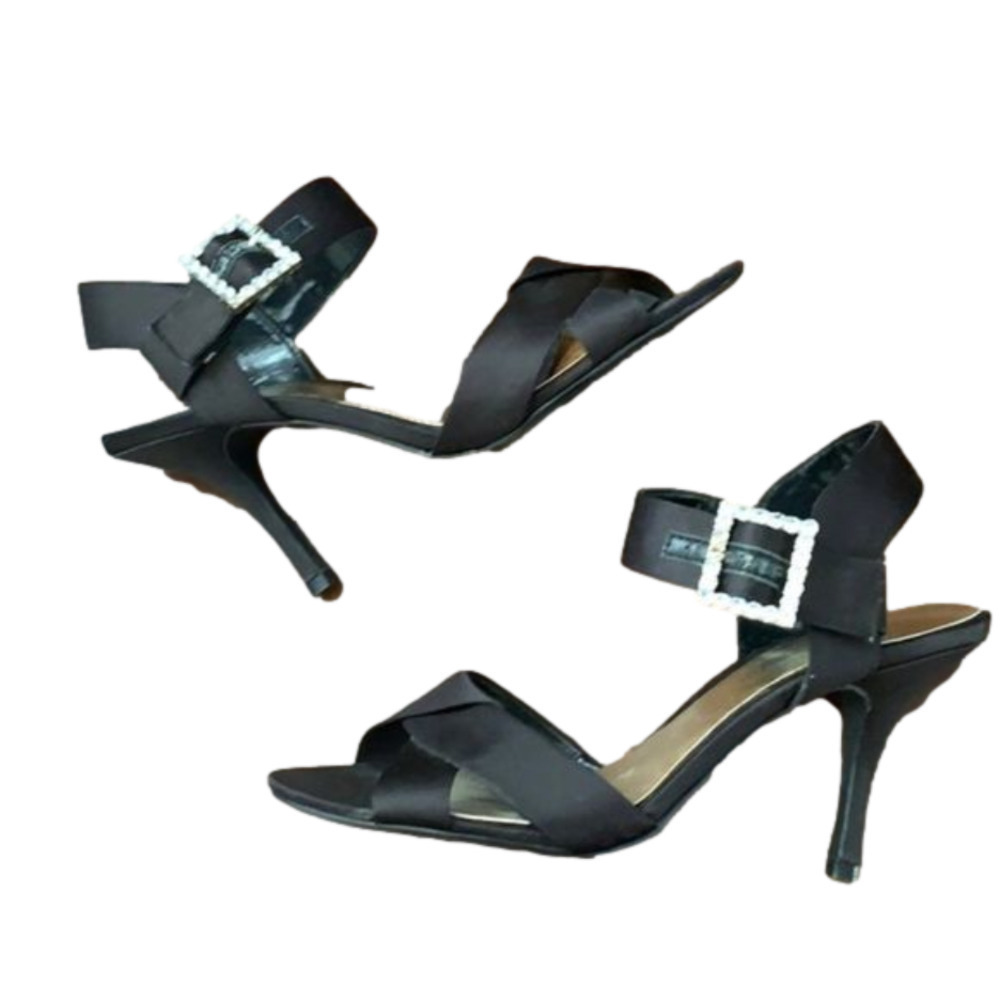 ANN Marino Rhinestone High Heel Stiletto Shoes